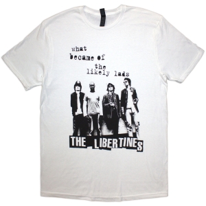 The Libertines - What Became Of The Likely Lads Uni Wht T-Shirt in der Gruppe MERCHANDISE / T-shirt / Pop-Rock bei Bengans Skivbutik AB (5592331r)
