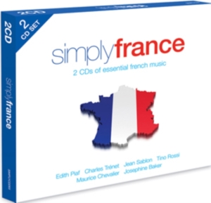Various Artists - Simply France in der Gruppe CD / Pop-Rock bei Bengans Skivbutik AB (5592496)