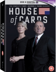 Movie - House Of Cards: The Complete First, Second & Third Seasons in der Gruppe Film / Film DVD bei Bengans Skivbutik AB (5592565)