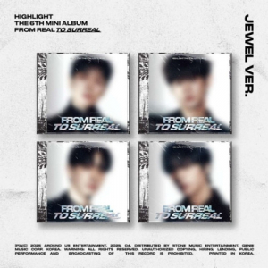 Hightlight - From Real To Surreal (Jewel Ver.) in der Gruppe CD / Kommande / K-Pop bei Bengans Skivbutik AB (5592741)