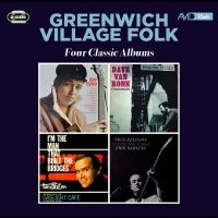 Dylan Bob/Van Runk Dave/Paxton T - Greenwich Village Folk - Four Class in der Gruppe CD / Kommande / Svensk Folkmusik bei Bengans Skivbutik AB (5592922)