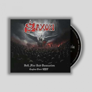 Saxon - Hell, Fire And Damnation - Eagles Over Hellfest in der Gruppe UNSERE TIPPS / Freitagsveröffentlichungen / 2025-06-13 bei Bengans Skivbutik AB (5592980)