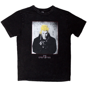 Lost Boys Movie - David Poster Stone Wash Uni Bl T-Shirt in der Gruppe MERCHANDISE / T-shirt / Film-Musikal bei Bengans Skivbutik AB (5593179r)