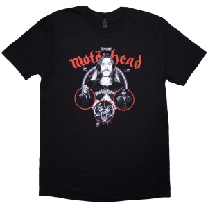 Motorhead - 50 Years Band Circles Uni Bl T-Shirt in der Gruppe MERCHANDISE / T-shirt / Hårdrock bei Bengans Skivbutik AB (5593183r)
