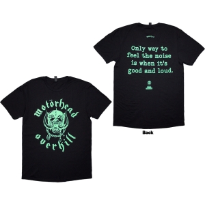 Motorhead - Overkill Lyric Uni Bl T-Shirt in der Gruppe MERCHANDISE / T-shirt / Hårdrock bei Bengans Skivbutik AB (5593188r)
