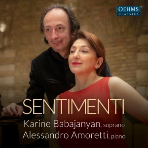 Karine Babajanyan Alessandro Amore - Sentimenti in der Gruppe CD / Kommande / Klassiskt bei Bengans Skivbutik AB (5593260)