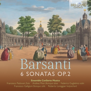 Francesco Barsanti - 6 Sonatas, Op. 2 in der Gruppe CD / Kommande / Klassiskt bei Bengans Skivbutik AB (5593261)