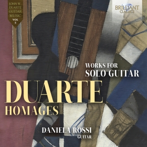 John Duarte - Homages, Works For Guitar Solo in der Gruppe CD / Kommande / Klassiskt bei Bengans Skivbutik AB (5593266)