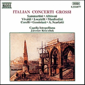 Various - Italian Concerti Grossi in der Gruppe CD bei Bengans Skivbutik AB (5593570)