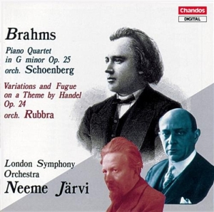 Brahms - Orchestral Piano Quartet in der Gruppe CD / Klassiskt bei Bengans Skivbutik AB (5593593)