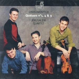 Shostakovich Dmitry - Quatuors Op.1, 4 & 9 in der Gruppe CD bei Bengans Skivbutik AB (5593729)