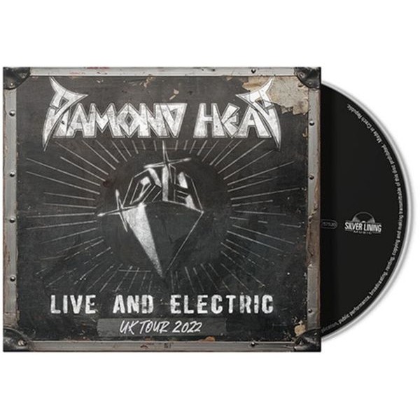 Diamond Head - Live And Electric (CD) in der Gruppe CD / Hårdrock bei Bengans Skivbutik AB (5593956)