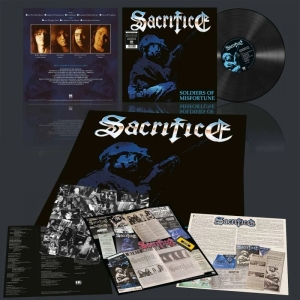 Sacrifice - Soldiers Of Misfortune (Black Vinyl in der Gruppe VINYL / Hårdrock bei Bengans Skivbutik AB (5594265)