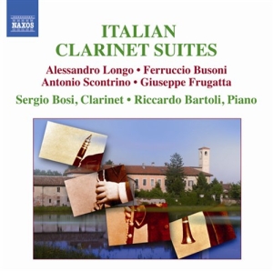 Various Composers - Italian Clarinet Suites in der Gruppe Externt_Lager / Naxoslager bei Bengans Skivbutik AB (559541)