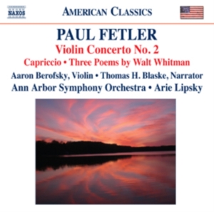 Fetler - Violin Concerto No 2 in der Gruppe Externt_Lager / Naxoslager bei Bengans Skivbutik AB (559735)