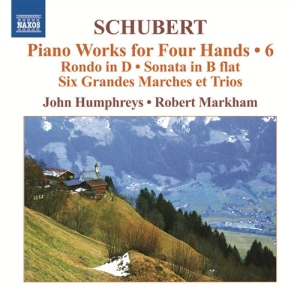 Schubert - Piano Works For Four Hands Vol 6 in der Gruppe CD bei Bengans Skivbutik AB (559809)