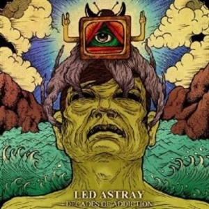 Led Astray - Decades Of Addiction in der Gruppe CD / Hårdrock/ Heavy metal bei Bengans Skivbutik AB (559850)