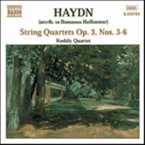 Haydn Joseph - String Quartets Op 3 Nos 3-6 in der Gruppe Externt_Lager / Naxoslager bei Bengans Skivbutik AB (560079)