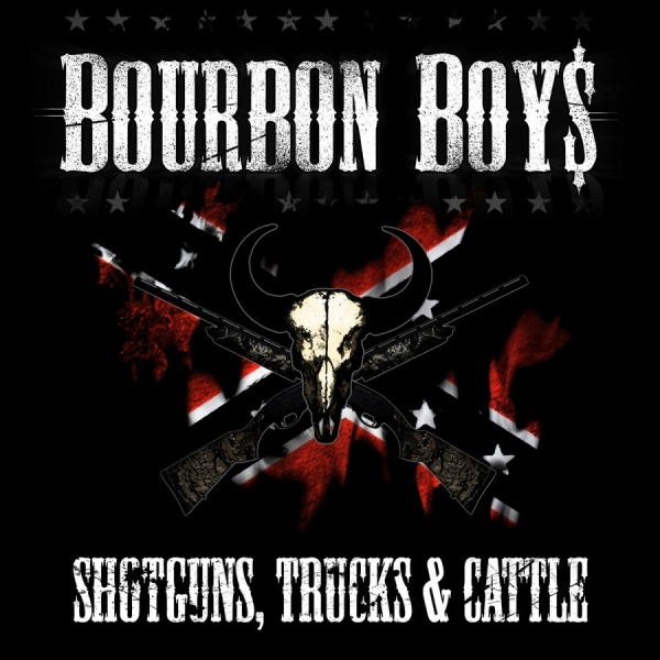 Bourbon Boys - Shotguns, Trucks & Cattle in der Gruppe CD / Rock bei Bengans Skivbutik AB (560103)