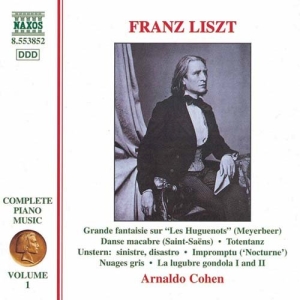Liszt Franz - Complete Piano Music Vol 1 in der Gruppe CD bei Bengans Skivbutik AB (560132)