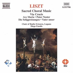 Liszt Franz - Sacred Choral Music in der Gruppe Externt_Lager / Naxoslager bei Bengans Skivbutik AB (560136)