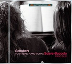 Schubert - Four Hand Piano Works in der Gruppe Externt_Lager / Naxoslager bei Bengans Skivbutik AB (560326)