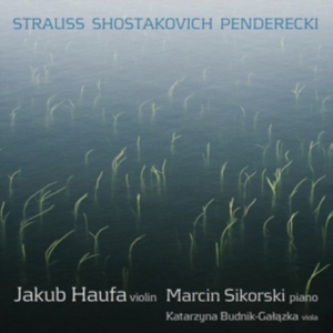 Strauss / Shostakovich / Penderecki - Works For Violin And Piano in der Gruppe CD bei Bengans Skivbutik AB (560340)