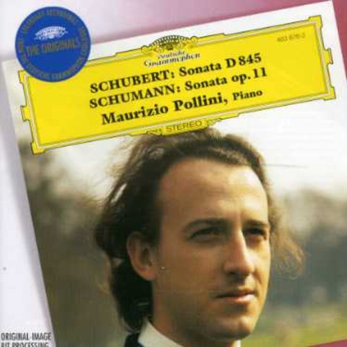 Schubert/Schumann - Pianosonat D 845 & Pianosonat Op 11 in der Gruppe CD / Klassiskt bei Bengans Skivbutik AB (560433)