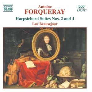 Forqueray Antoine - Harpsichord Suites 2 & 4 in der Gruppe Externt_Lager / Naxoslager bei Bengans Skivbutik AB (560644)