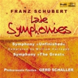 Schubert - Late Symphonies in der Gruppe Externt_Lager / Naxoslager bei Bengans Skivbutik AB (560830)
