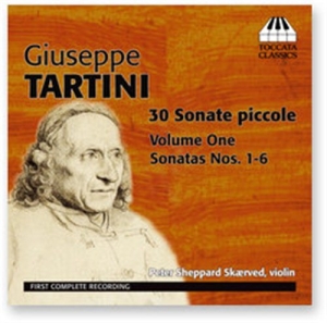 Tartini - 30 Sonate Piccole Vol 1 in der Gruppe Externt_Lager / Naxoslager bei Bengans Skivbutik AB (560866)