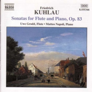 Kuhlau Friedrich - Sonatas For Flute & Piano Op 8 in der Gruppe CD / Klassiskt bei Bengans Skivbutik AB (562147)