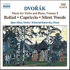 Dvorak Antonin - Music For Violin & Piano Vol 2 in der Gruppe Externt_Lager / Naxoslager bei Bengans Skivbutik AB (562150)