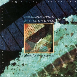 Scholz / Persson / Sandell - Strings &Hammers For Fingers & Nail in der Gruppe CD bei Bengans Skivbutik AB (562420)