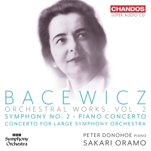 Grazyna Bacewicz - Orchestral Works, Vol. 2 in der Gruppe MUSIK / SACD / Kommande / Klassiskt bei Bengans Skivbutik AB (5626615)