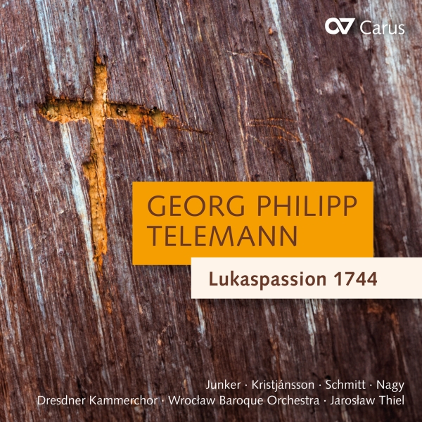 Telemann G P - Lukaspassion 1744 in der Gruppe CD / Klassiskt bei Bengans Skivbutik AB (5626645)