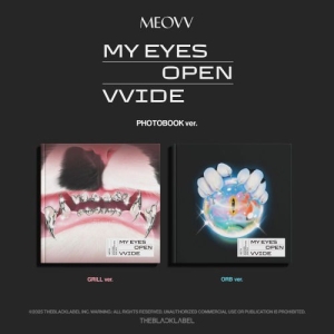 Meovv - My Eyes Open Vvide (Photobook Ver.) in der Gruppe UNSERE TIPPS / Freitagsveröffentlichungen / 2025-05-23 bei Bengans Skivbutik AB (5626927)