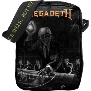 Megadeth - Peace Sells Crossbody Bag in der Gruppe MERCHANDISE / Merch / Nyheter / Hårdrock bei Bengans Skivbutik AB (5626952)