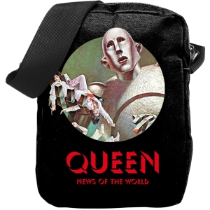Queen - News Of The World Crossbody Bag in der Gruppe MERCHANDISE / Merch / Nyheter / Pop-Rock bei Bengans Skivbutik AB (5626957)
