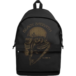 Black Sabbath - Never Say Die Daypack in der Gruppe MERCHANDISE / Merch / Nyheter / Hårdrock bei Bengans Skivbutik AB (5626967)