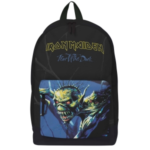 Iron Maiden  - Fear Pocket Backpack in der Gruppe MERCHANDISE / Merch / Nyheter / Hårdrock bei Bengans Skivbutik AB (5627001)