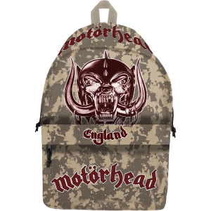 Motorhead - England White Daypack in der Gruppe MERCHANDISE / Merch / Nyheter / Hårdrock bei Bengans Skivbutik AB (5627024)