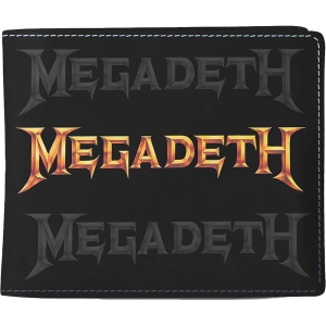 Megadeth - Logo Wallet in der Gruppe MERCHANDISE / Merch / Nyheter / Hårdrock bei Bengans Skivbutik AB (5627080)