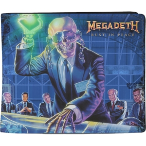 Megadeth - Rust In Peace Wallet in der Gruppe MERCHANDISE / Merch / Hårdrock bei Bengans Skivbutik AB (5627081)