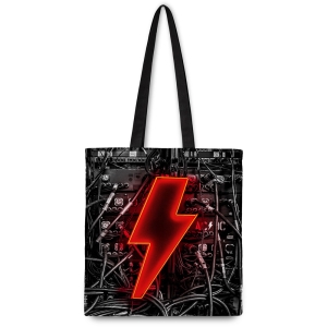 Ac/Dc - Pwr Up Tote Bag in der Gruppe MERCHANDISE / Merch / Nyheter / Hårdrock bei Bengans Skivbutik AB (5627093)