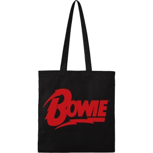 David Bowie - Logo Tote Bag in der Gruppe MERCHANDISE / Merch / Nyheter / Pop-Rock bei Bengans Skivbutik AB (5627094)