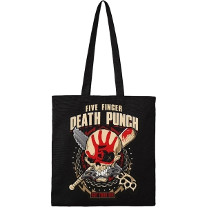 Five Finger Death Punch - Got Your Six Tote Bag in der Gruppe MERCHANDISE / Merch / Nyheter / Hårdrock bei Bengans Skivbutik AB (5627096)