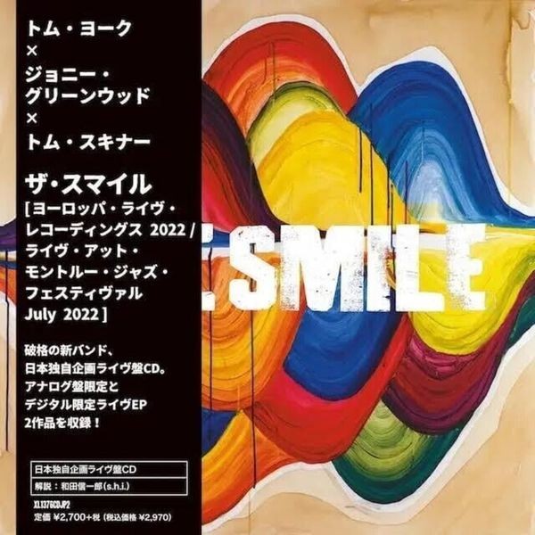 Smile - Europe Live Recordings 2022 in der Gruppe CD / Pop-Rock bei Bengans Skivbutik AB (5627403)
