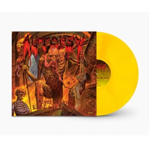 Autopsy - Split Seams/Vikt Hörn Ashes. Organs. Blood And Crypts (Yellow Vinyl) in der Gruppe -Start Split bei Bengans Skivbutik AB (5627421)