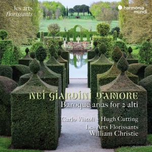 Carlo Vistoli & Hugh Cutting & Les Arts Florissants & William Christie - Nei Giardini D'amore - Baroque Arias For 2 Alti in der Gruppe CD bei Bengans Skivbutik AB (5627752)